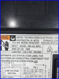 TESTED? HK42FZ007 Furnace control board 1012-940 carrier bryant payne (N4)